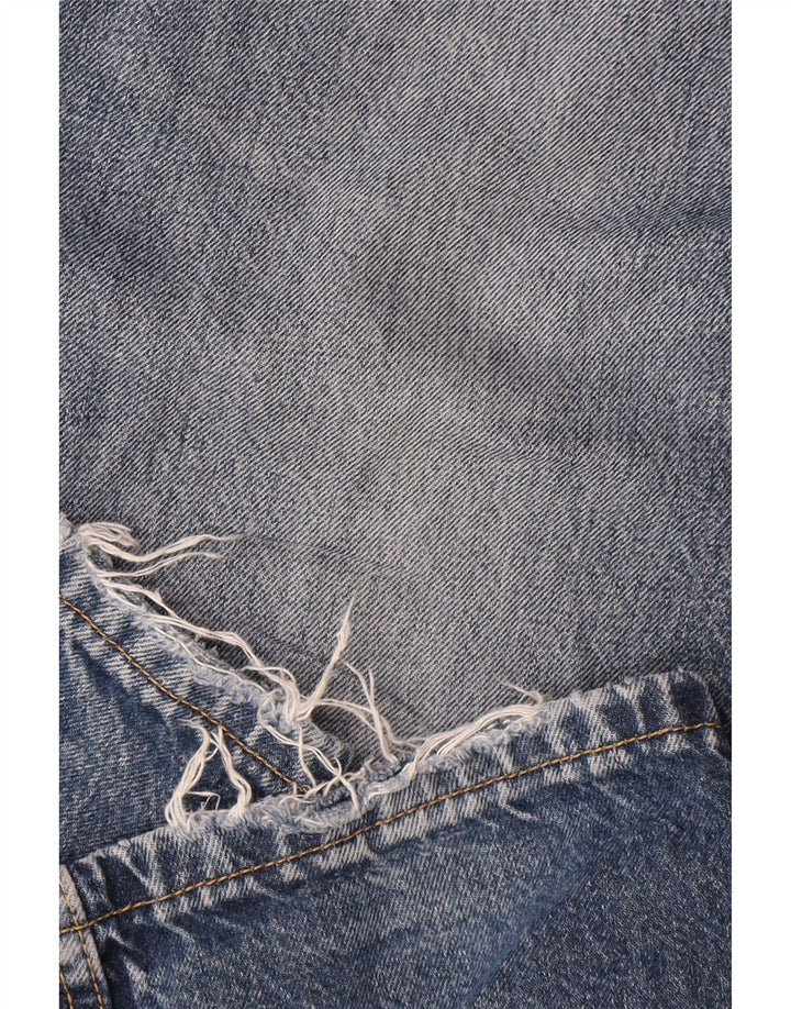 Lee Herren Straight Jeans W33 L32 Blaue Baumwolle
