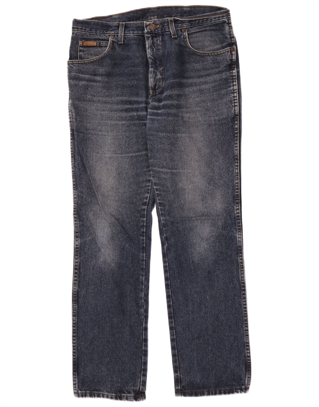 Wrangler Herren Straight Jeans W34 L32 Blau