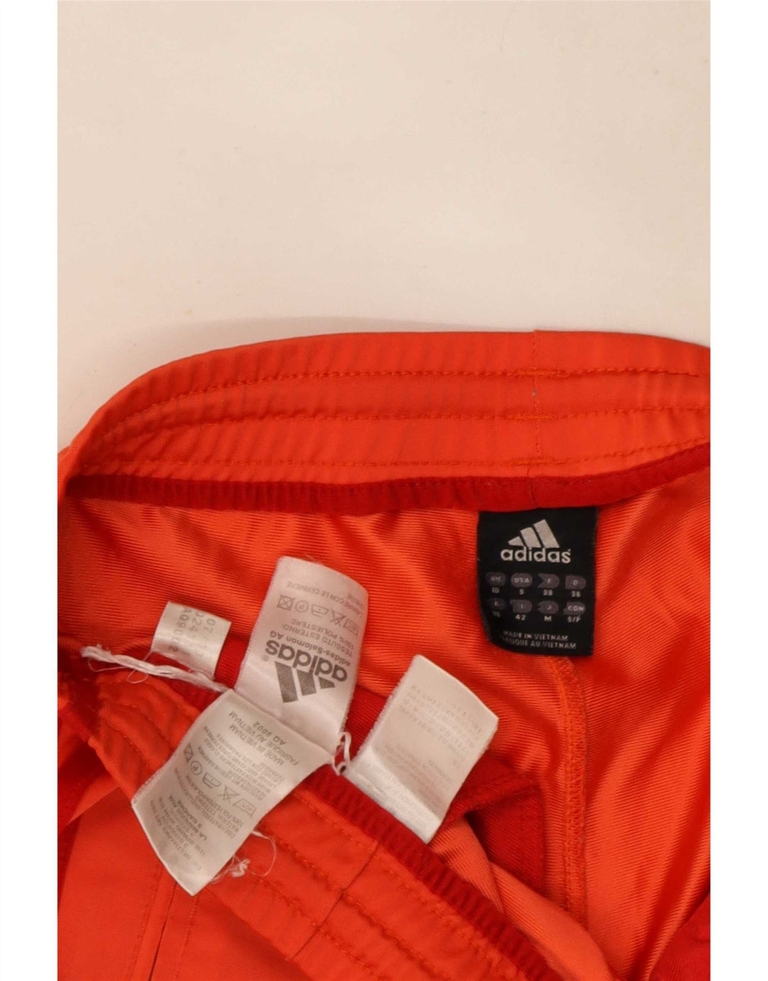 Adidas Damen-Trainingshose mit Grafik, UK 10, Größe S, Orange, Polyester