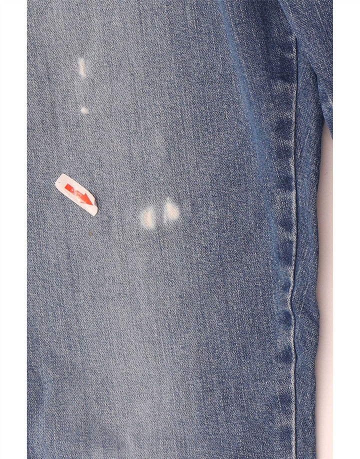 Wrangler Herren Texas Slim Jeans W36 L32 Blaue Baumwolle