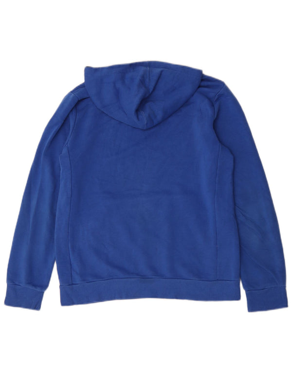 Adidas Jungen Graphic Hoodie Pullover 13–14 Jahre, blaue Baumwolle