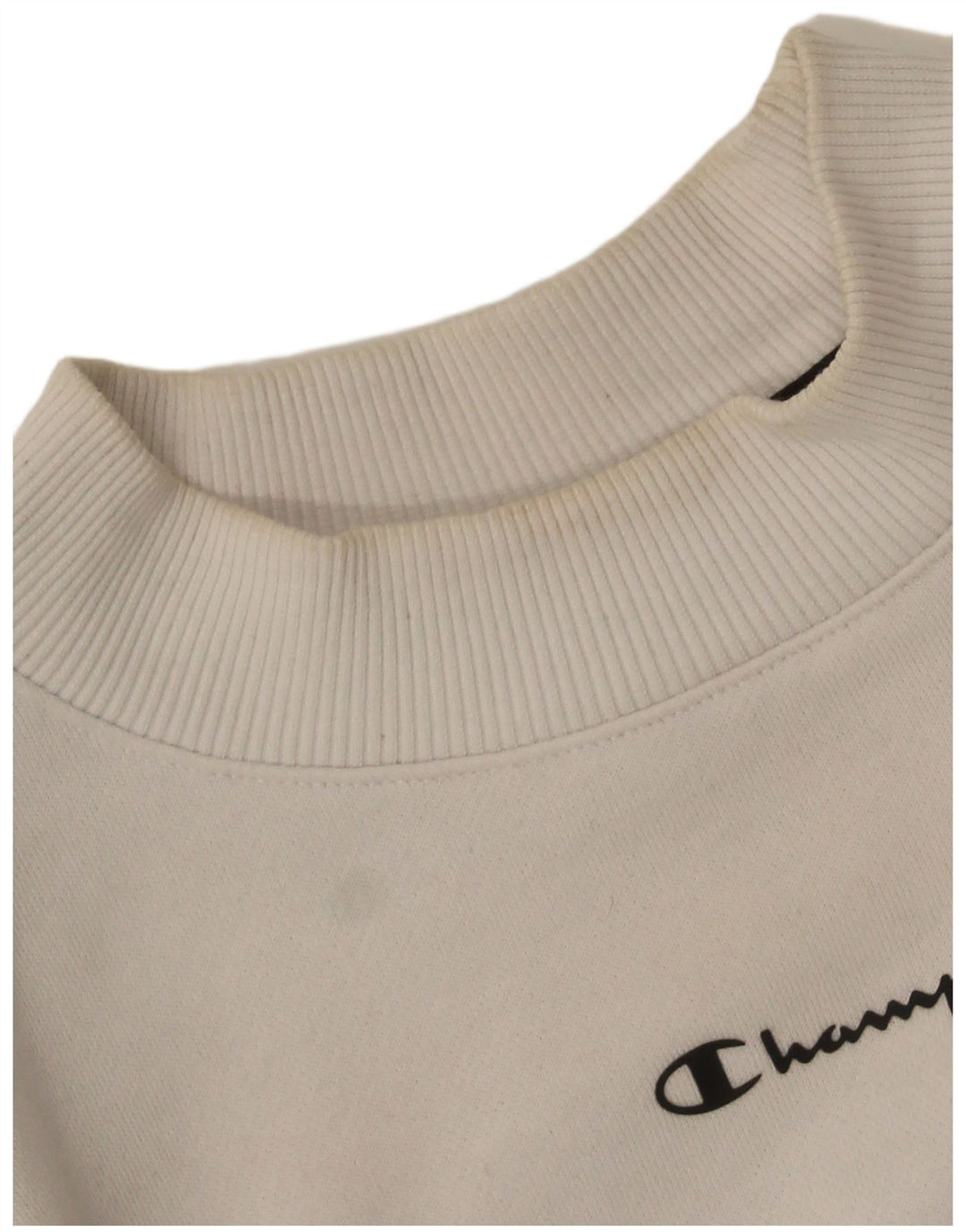 Champion Damen-Sweatshirt mit Grafik, UK 14, Mittelschwarz, Farbblock