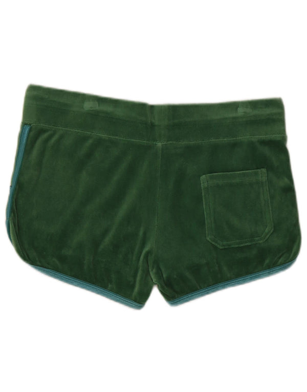 Benetton Damen Sportshorts UK 14 Large Grün