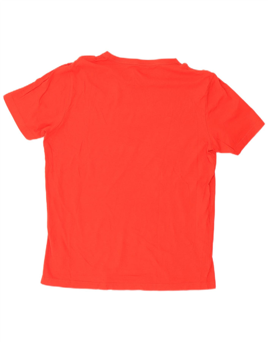 Puma Herren Grafik T-Shirt Top Große rote Baumwolle