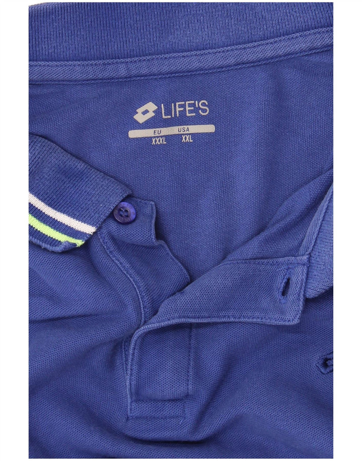 Lotto Herren Poloshirt 2XL Blau