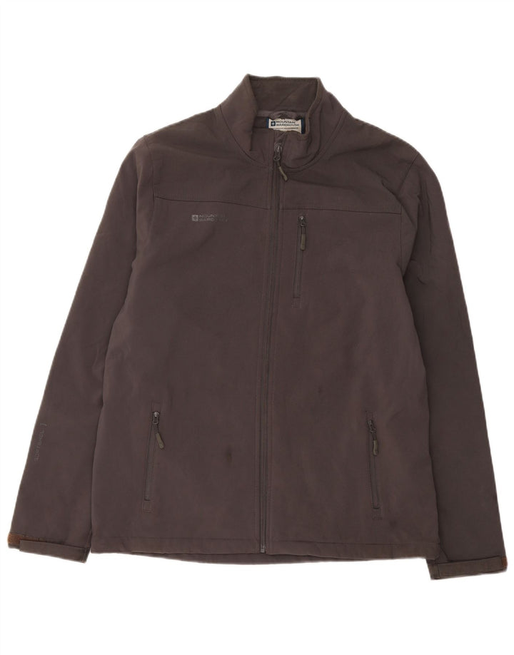 Mountain Warehouse Herren-Windbreaker-Jacke, UK 40, Größe L, Grau, Polyester