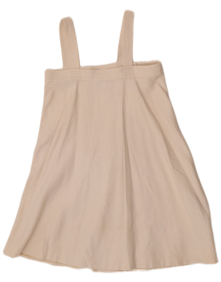 Chloe Damen Pinafore-Kleid IT 38 XS Off White Cotton