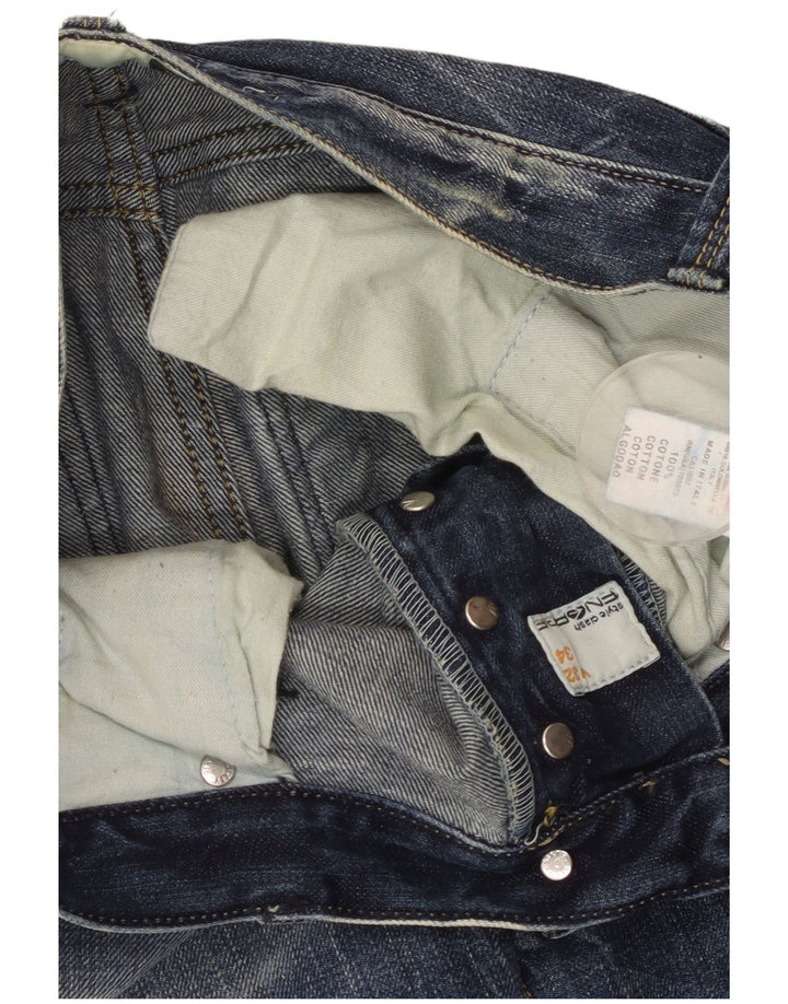 ENERGIE Herren Straight Jeans W32 L34 Blaue Baumwolle