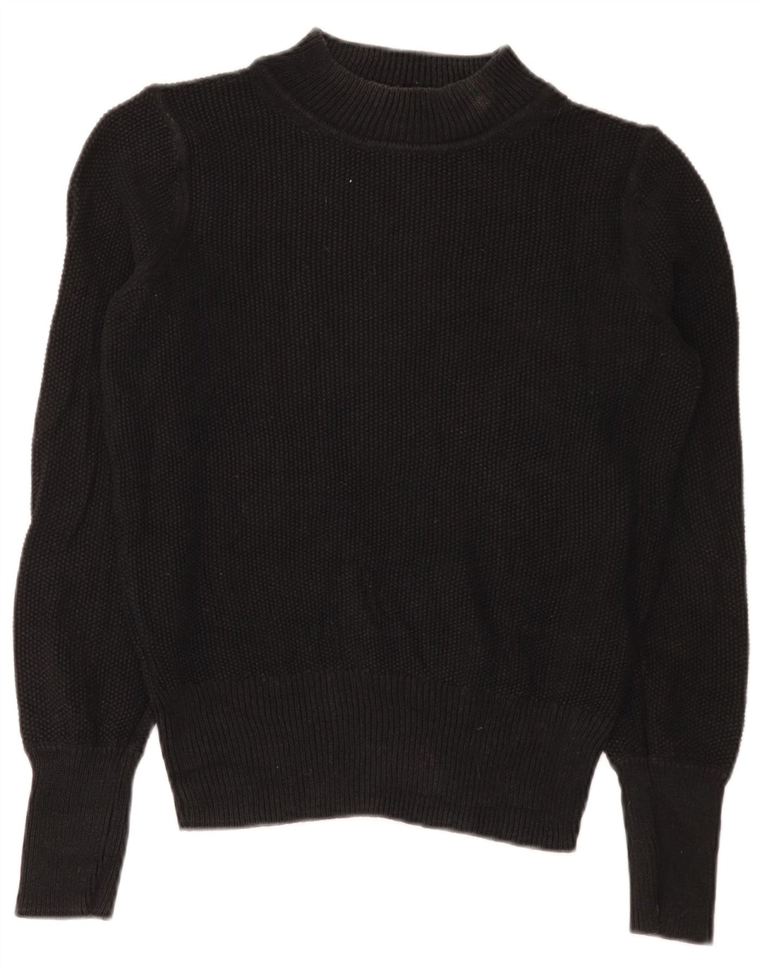 Gap Rollkragenpullover für Damen, UK 14, mittelschwarz, Baumwolle