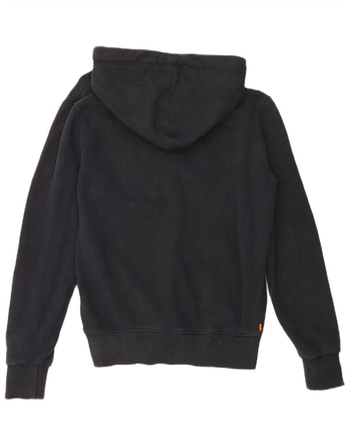 Superdry Herren-Kapuzenpullover mit Grafik, mittelschwarz, Baumwolle