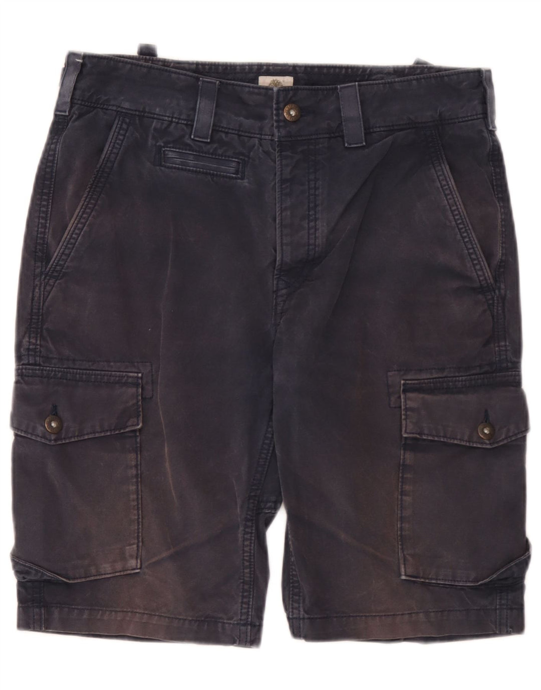 Timberland Herren Cargoshorts W32 Medium Marineblau Baumwolle