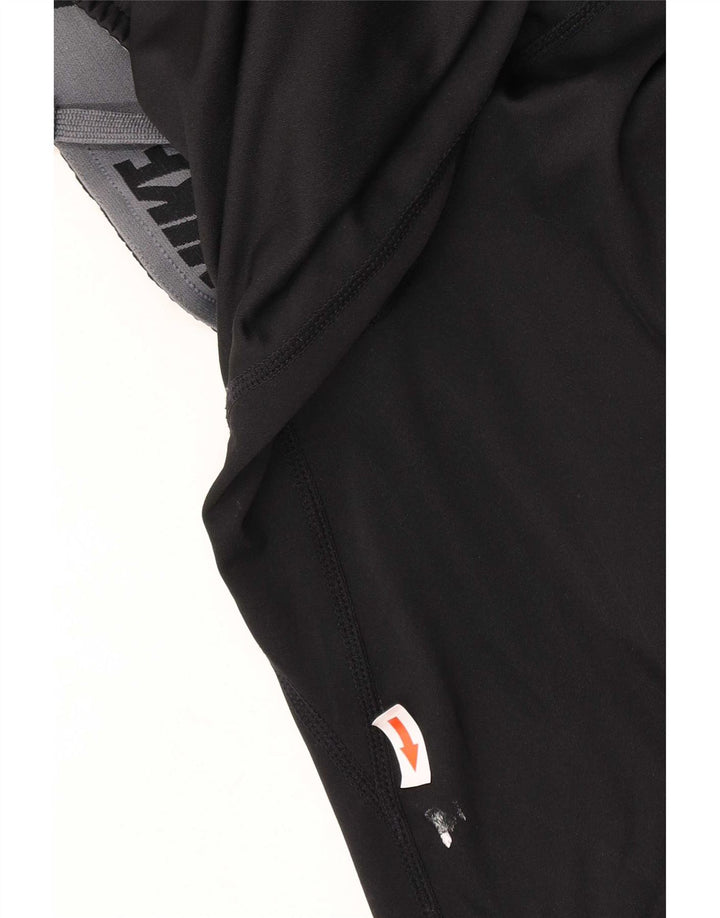 Nike Herren-Sportshorts mit Grafik, reguläre Passform, großes schwarzes Polyester