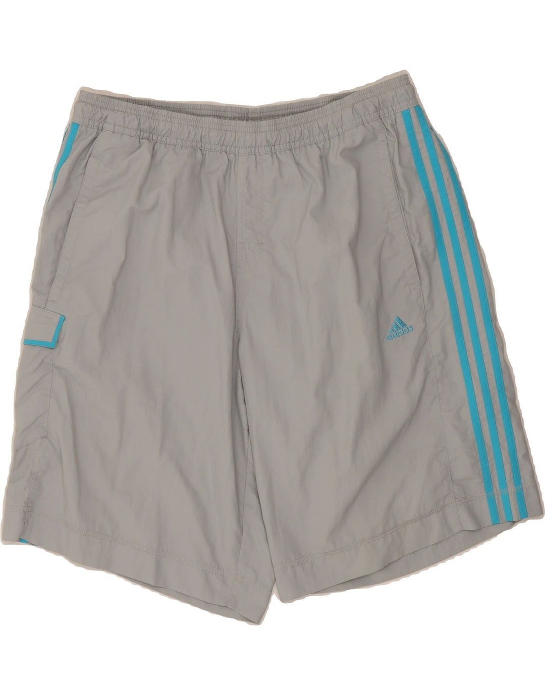 ADIDAS Mens Sport Shorts XL  Grey Polyamide Vintage Adidas and Second-Hand Adidas from Messina Hembry 