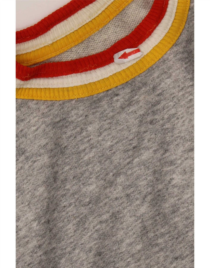 Blooming Damen Sweatshirt-Pullover UK 14 Mittelgrau