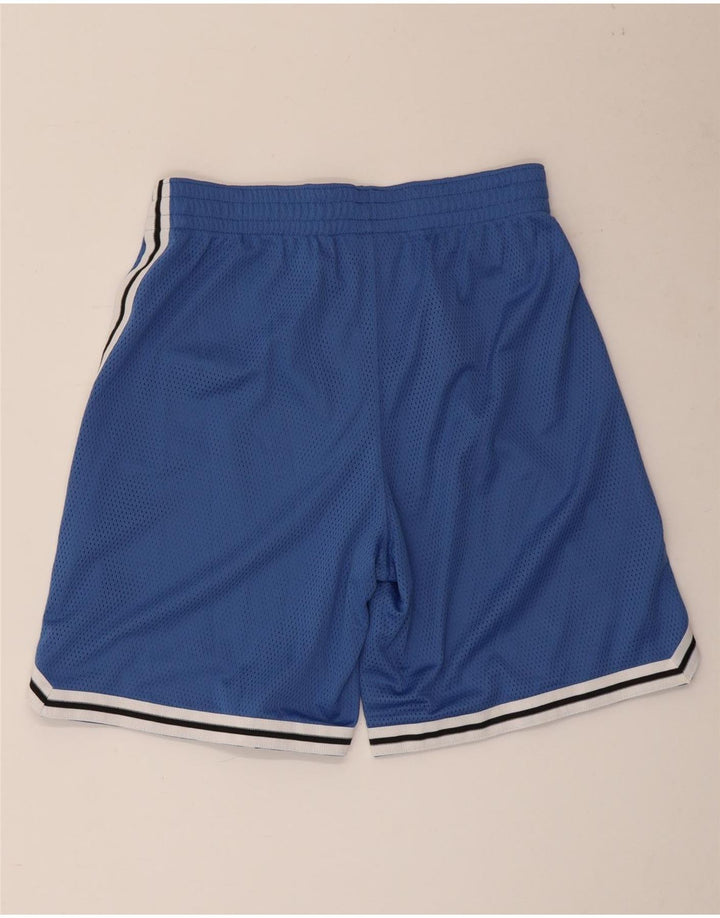 Champion Herren-Sportshorts, klein, blaues Farbblock-Polyester