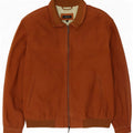 Milestone Herren Lederjacke IT 52 XL Braun