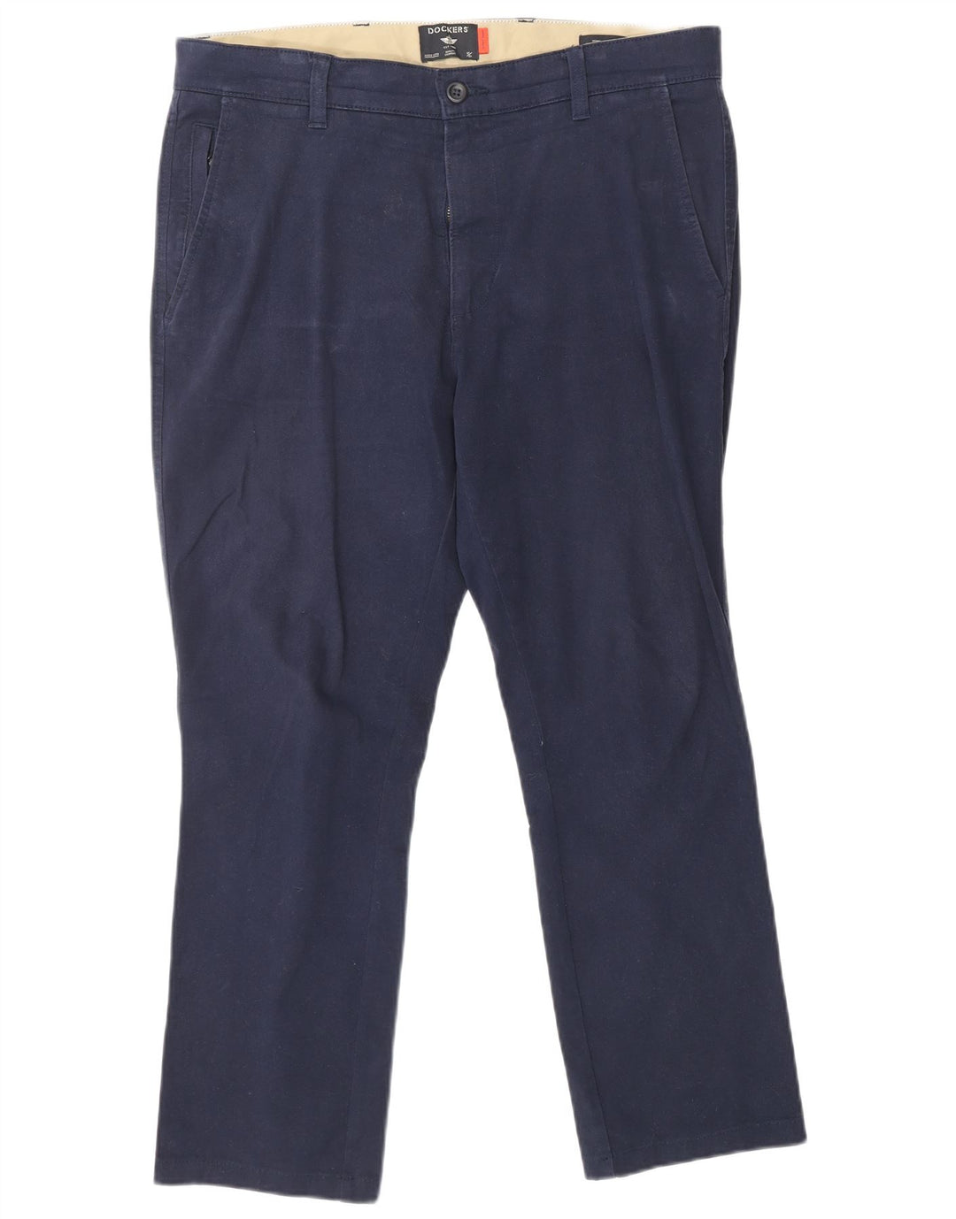 DOCKERS Skinny-Kurzhose für Herren, W32, L25, Marineblau, Baumwolle