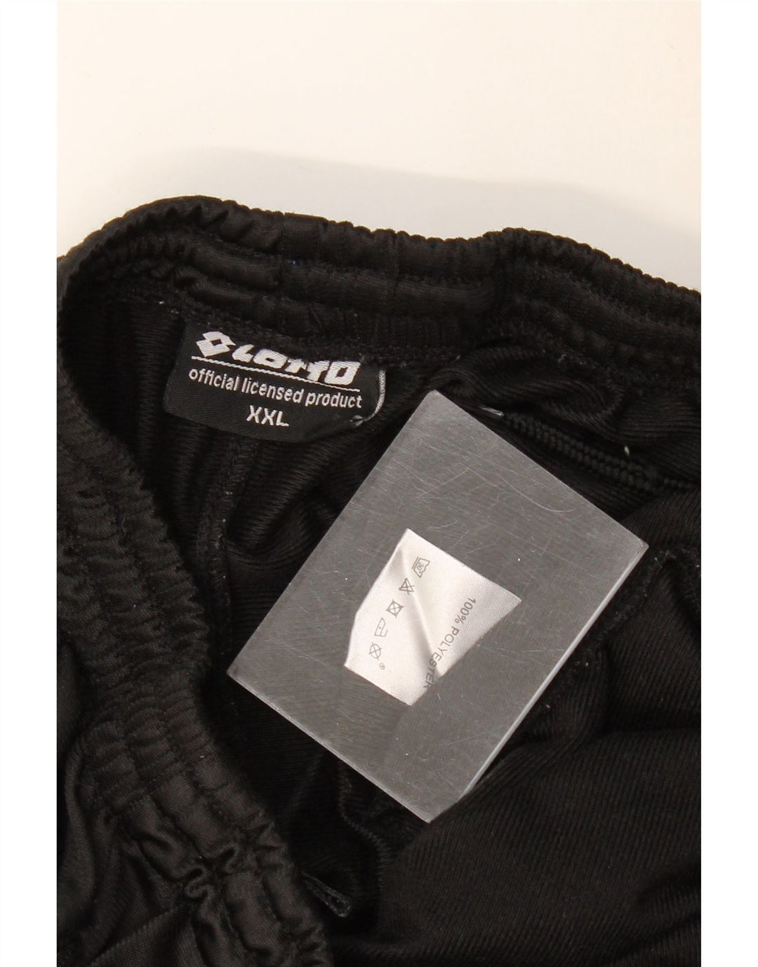 LOTTO Herren-Trainingshose, Jogginghose, 2XL, Schwarz, Polyester