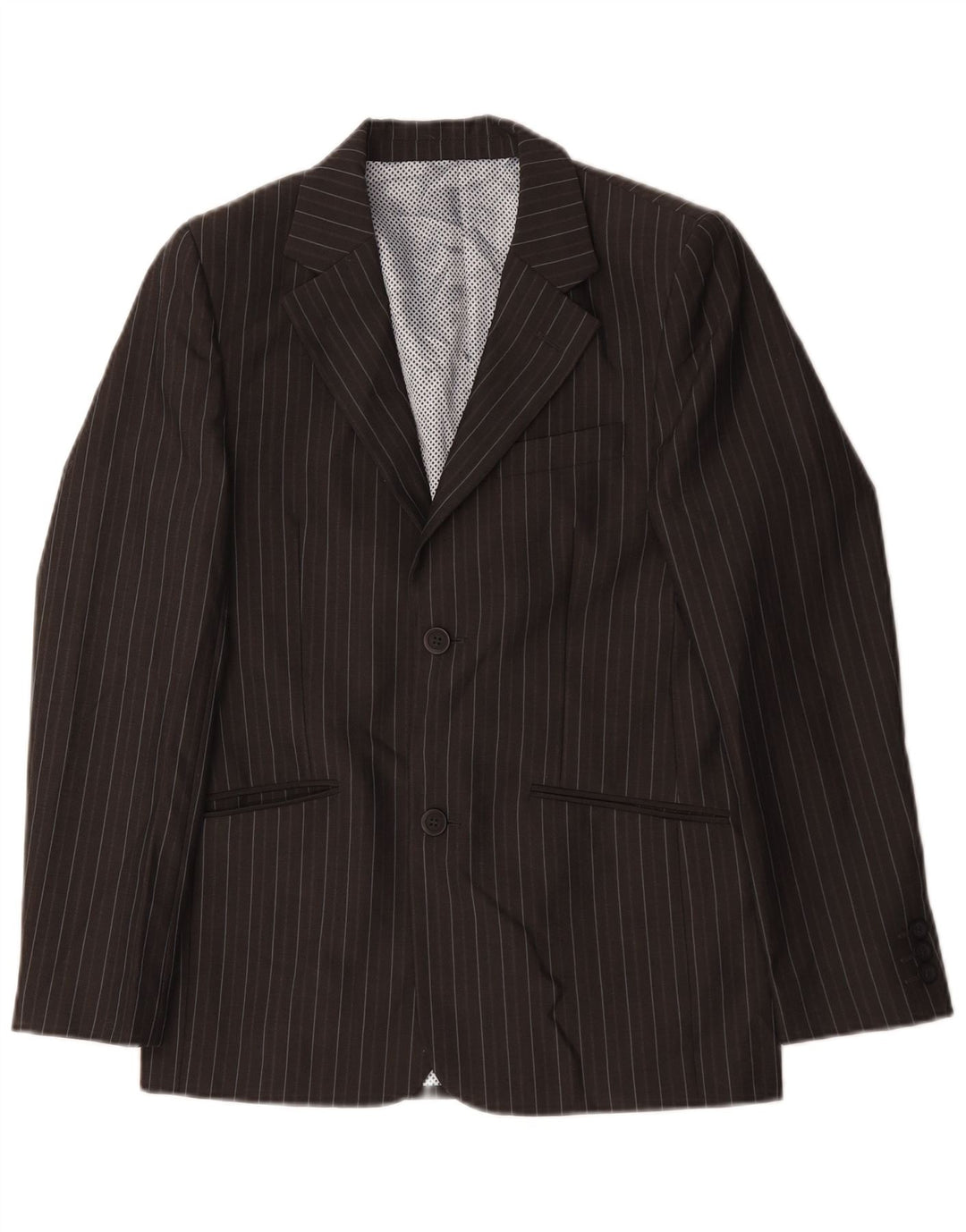 Marks & Spencer Jungen-Autograph-Blazerjacke, 12–13 Jahre, graue Nadelstreifen