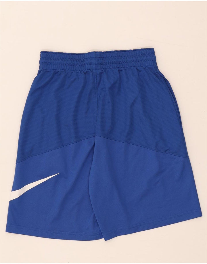 Nike Herren Dri Fit Graphic Sportshorts, Größe S, Blau, Polyester