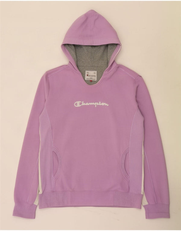 Champion Damen Heritage Classics Kapuzenpullover UK 18 XL Lila Farbblock