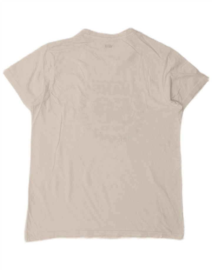 Vans Herren-T-Shirt mit Grafik, Größe S, Weiß