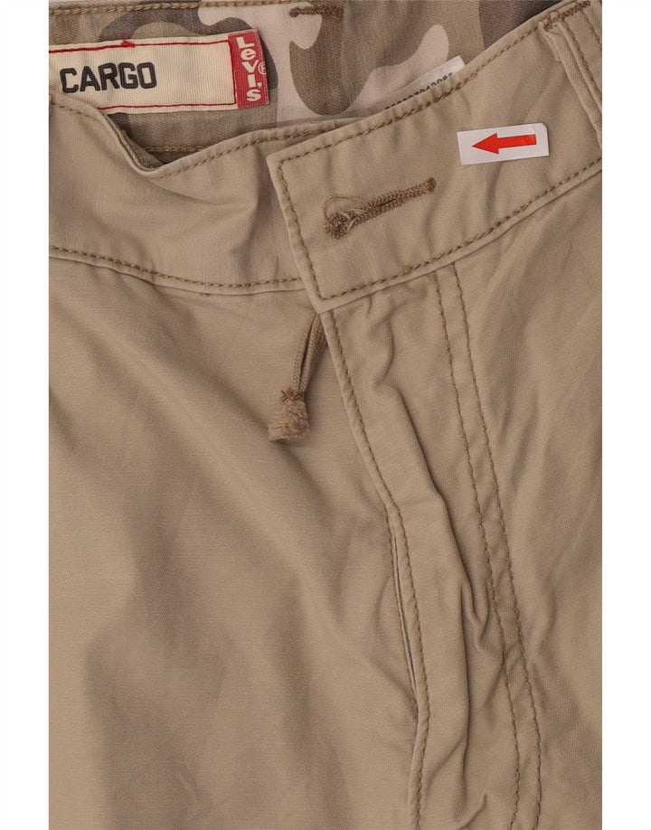 Levi's Herren-Cargo-Shorts, mittelgroß, W32, Khaki, Baumwolle