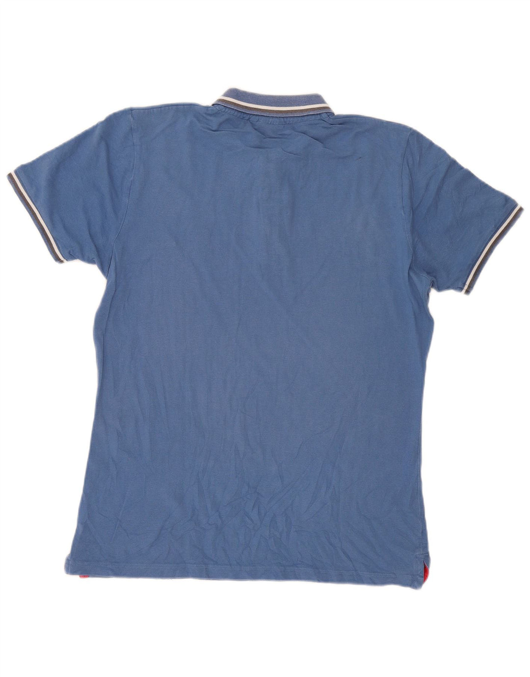 Fila Herren-Poloshirt, groß, blau gestreift