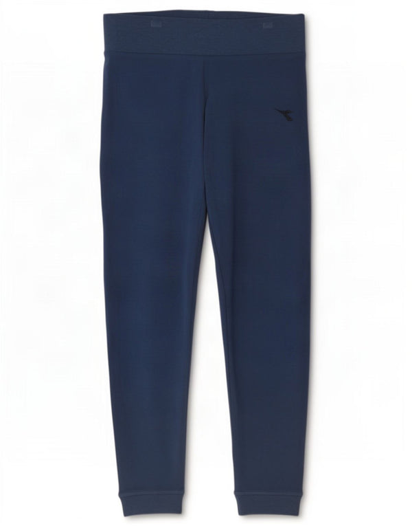 Diadora Damen Leggings UK 16 Large Marineblau