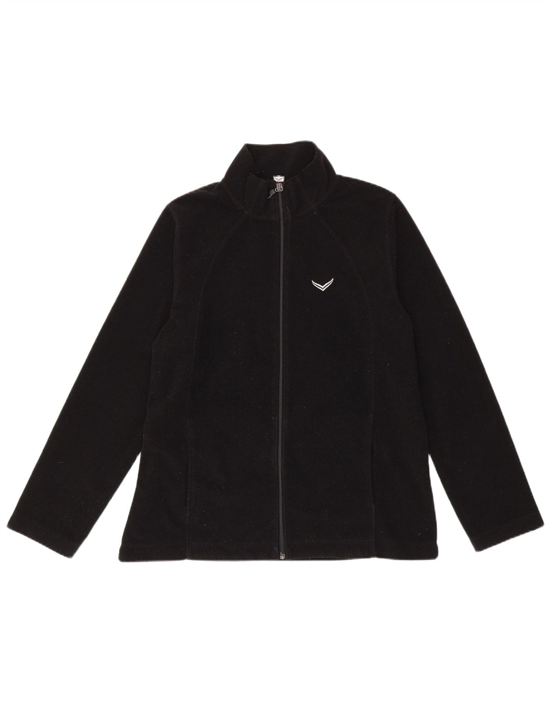 Trigema Damen Fleecejacke UK 16 Large Schwarz Polyester