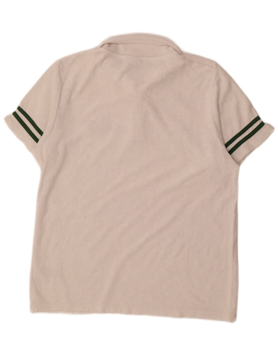 Ellesse Herren-Poloshirt aus Samt, groß, aus weißer Baumwolle