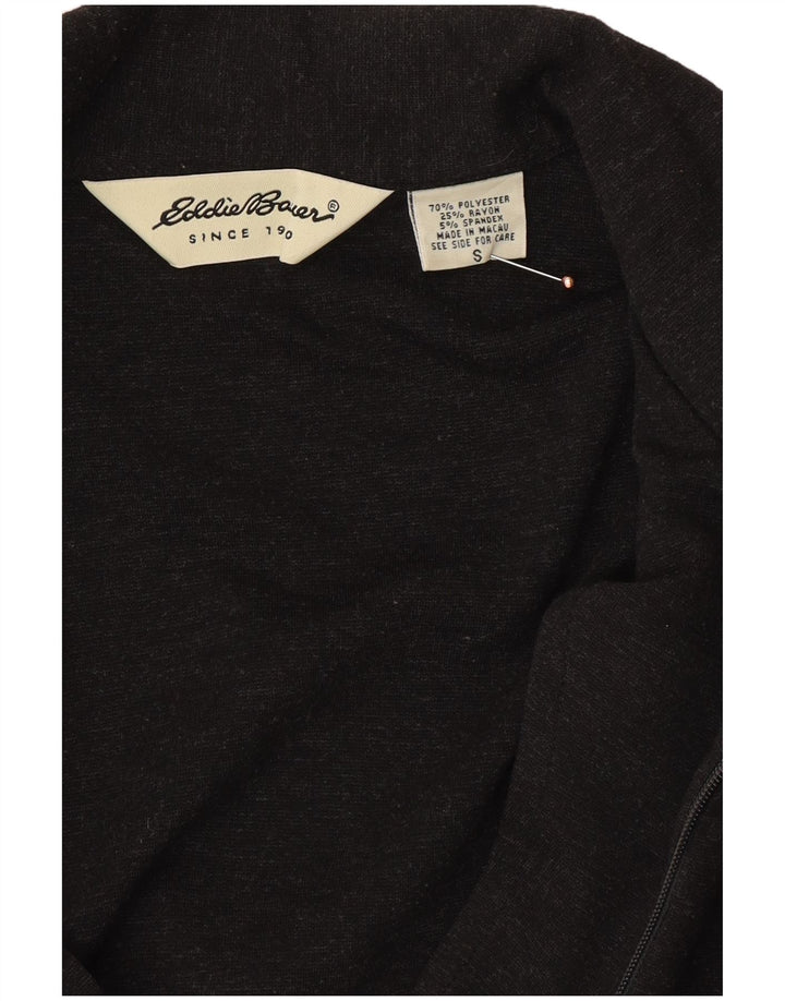 EDDIE BAUER Damen Maxikleid in Übergröße, langärmlig, Gr. 10, Größe S, Grau