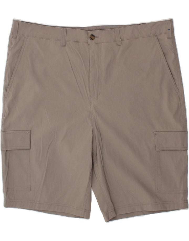 EDDIE BAUER Mens Cargo Shorts W42  2XL Grey Nylon Vintage Eddie Bauer and Second-Hand Eddie Bauer from Messina Hembry 