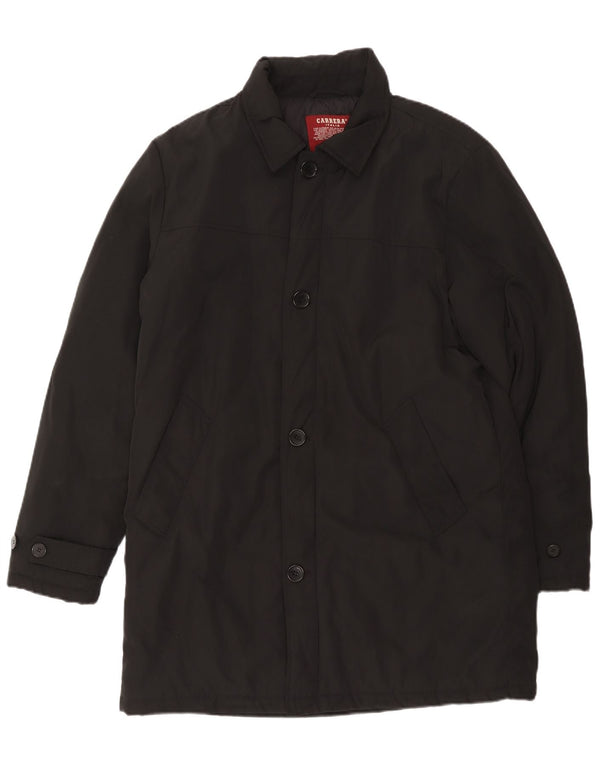 Carrera Herren Wattierter Mantel UK 42 XL Schwarz Polyester