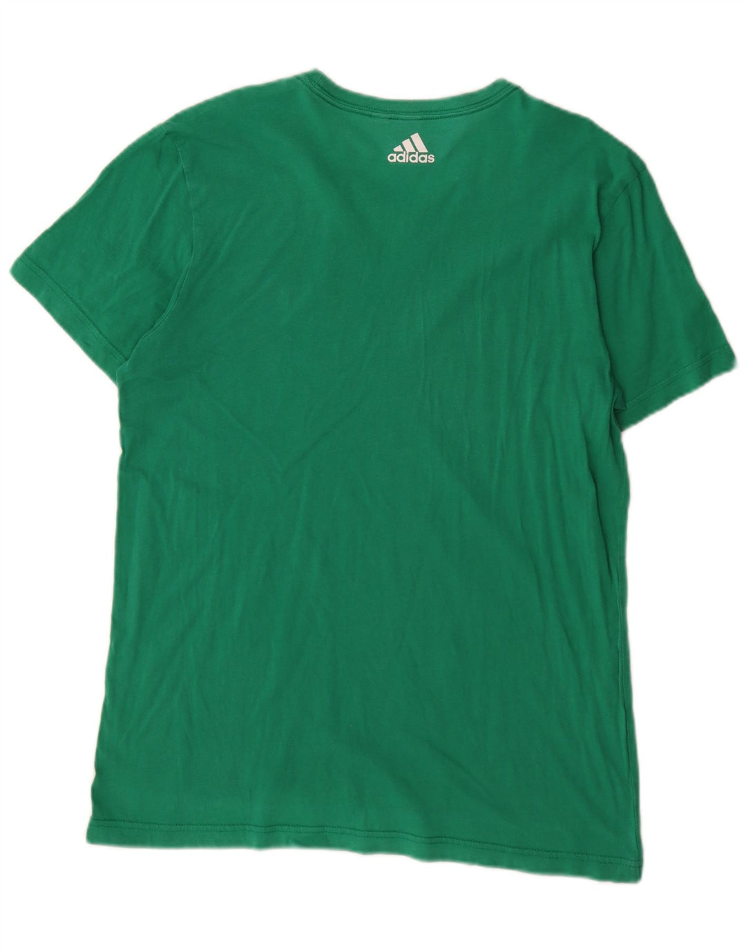 Adidas Herren Grafik T-Shirt Top Mittelgrün