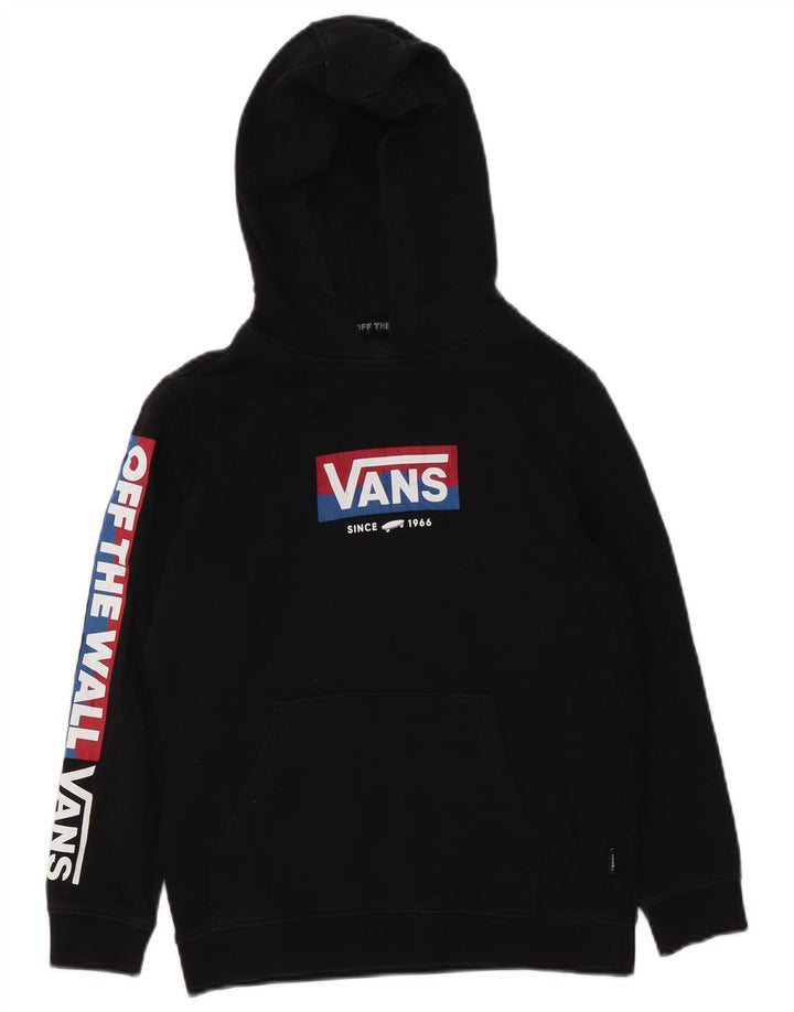 Vans Kapuzenpullover mit Grafik für Jungen, 8–9 Jahre, Größe S, Schwarz