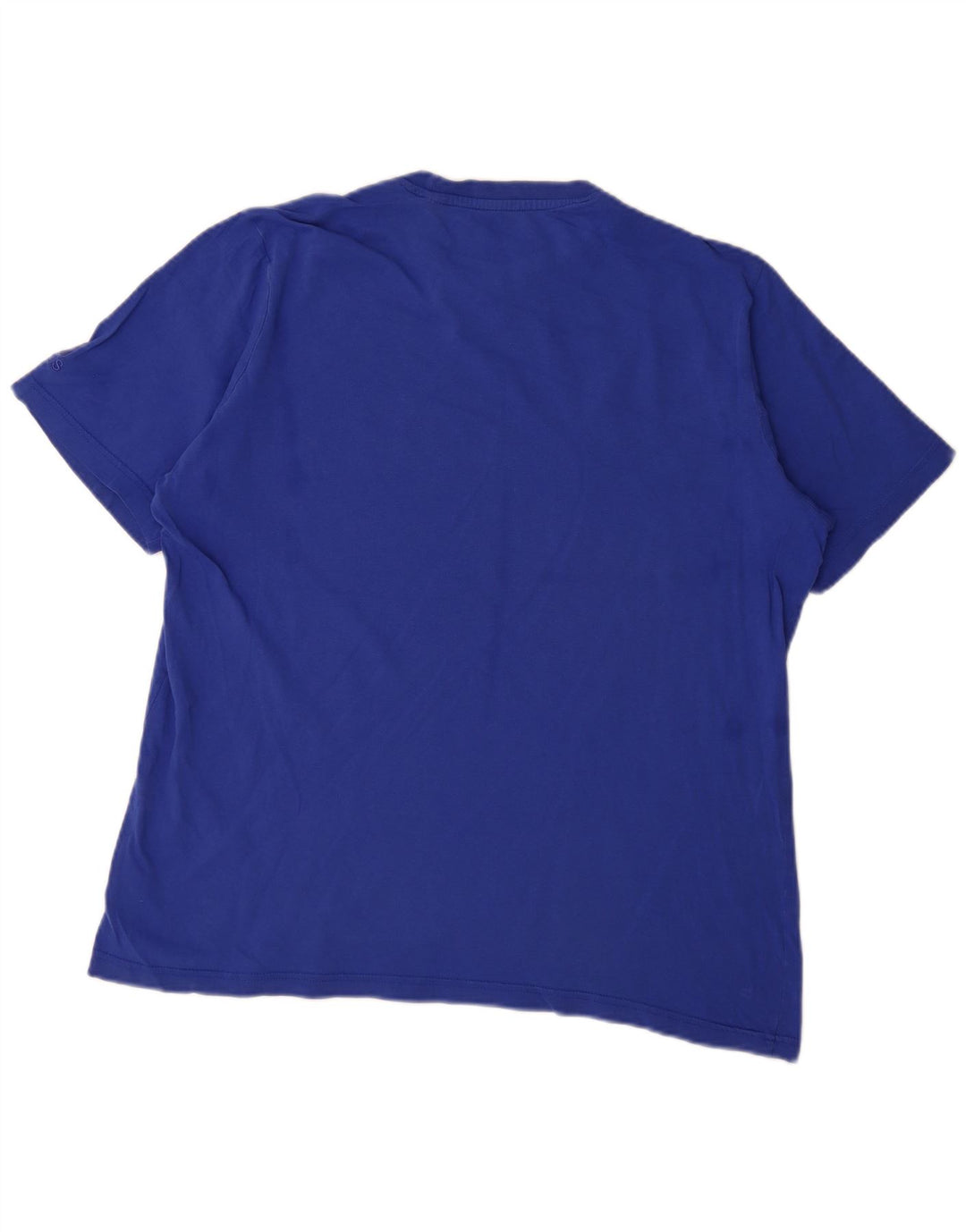 Adidas Herren Grafik T-Shirt Top Große blaue Baumwolle