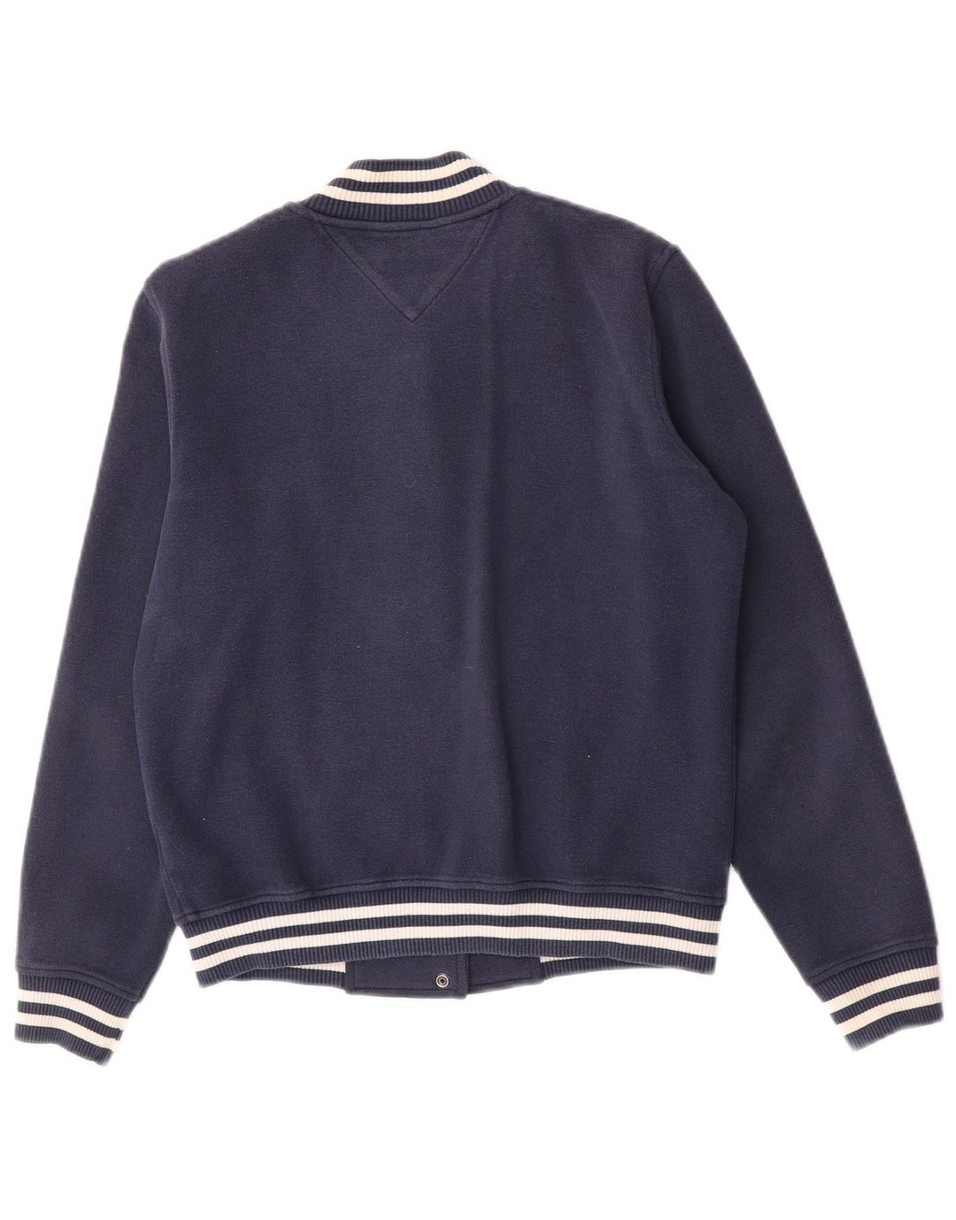 Tommy Hilfiger Damen Übergroße Varsity-Jacke UK 10 Small Marineblau