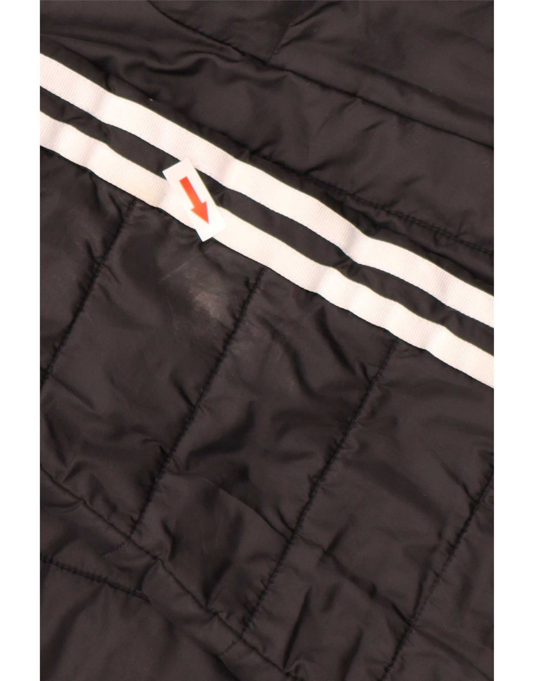 Adidas Damen Kapuzenjacke, gepolstert, UK 14, Größe L, Schwarz, Polyester