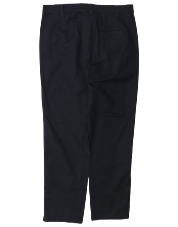 Marks & Spencer Damen-Chinohose „Regulär“, Gr. 10, Größe S, W27, L26, Marineblau