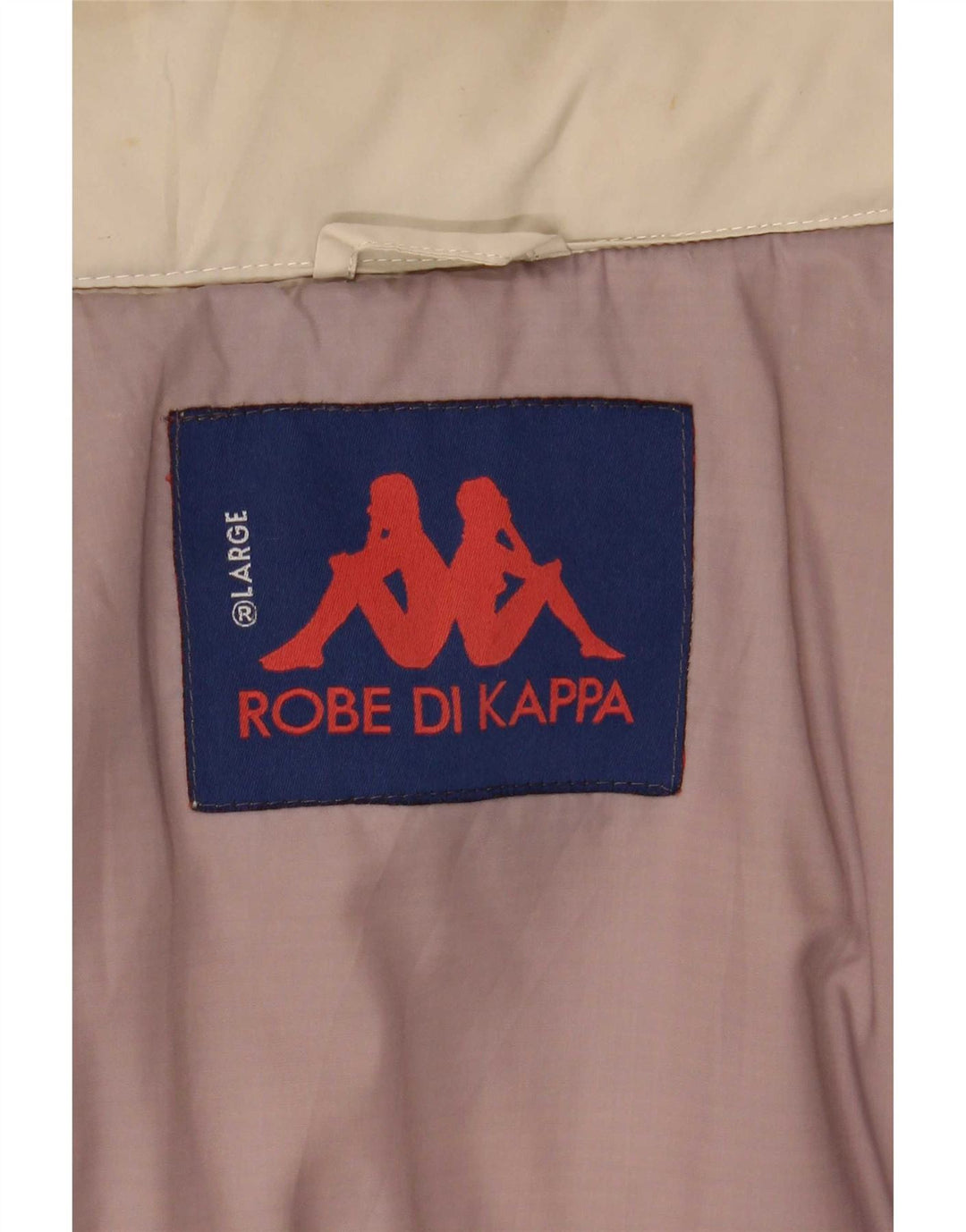 Kappa Herren-Jacke mit Kapuze, gepolstert, UK 40, Größe L, Beige