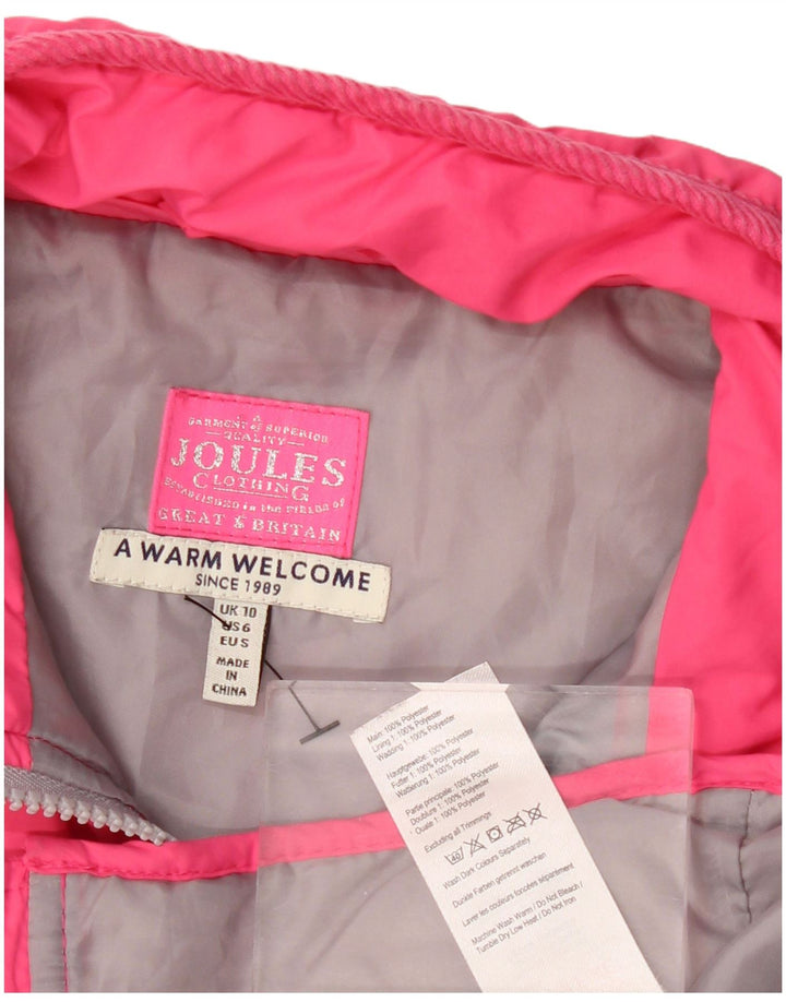 JOULES Damen Steppweste UK 10 Small Pink Polyester