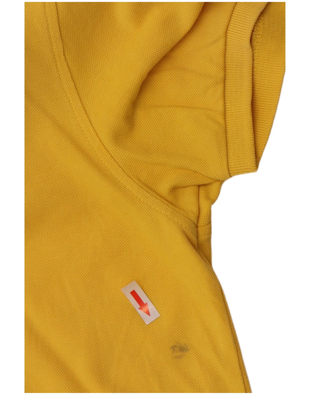 Lyle & Scott Herren-Poloshirt aus mittelgelber Baumwolle