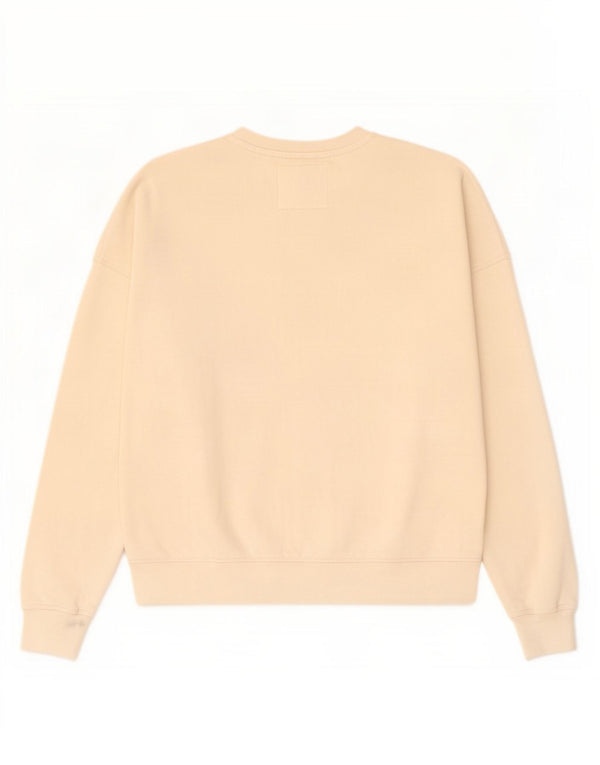 Superdry Damen-Sweatshirt mit Grafik, übergroß, Gr. 8, gebrochenes Weiß