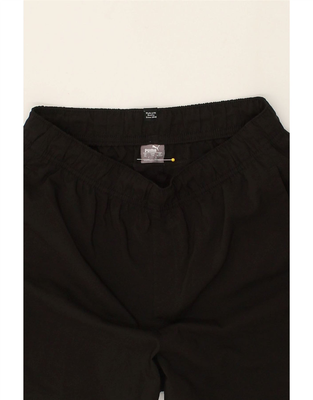 PUMA Boys Sport Shorts 13-14 Years Black Polyester | Vintage Puma | Thrift | Second-Hand Puma | Used Clothing | Messina Hembry 