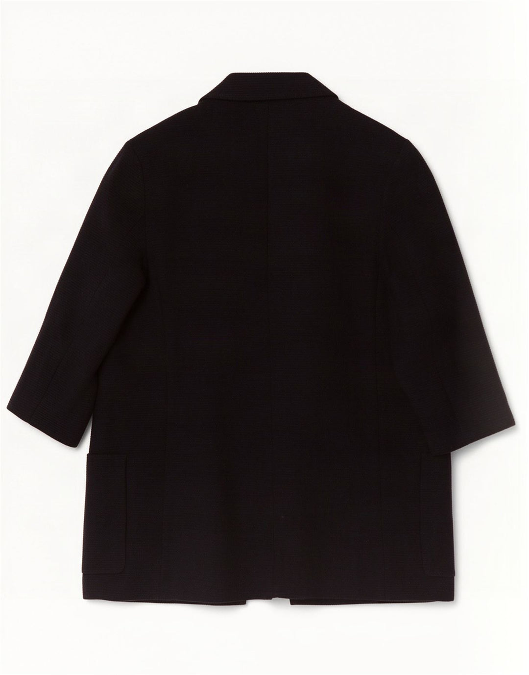 Zara Damen-Blazer, übergroß, 3/4-Ärmel, offen, Gr. 10, Marineblau