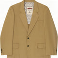Carrera Herren 2-Knopf-Blazerjacke UK 38 Mittelbeige Viskose