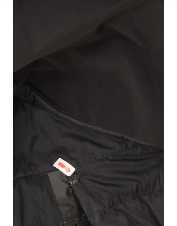 Adidas Herren Kapuzenmantel, gepolstert, UK 38, mittelschwarzes Nylon