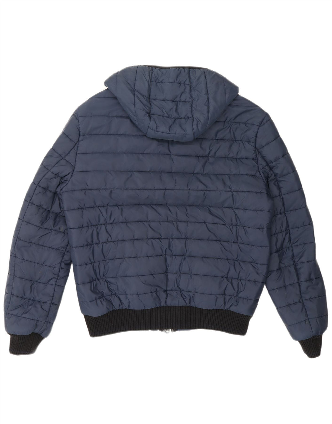 Refrigiwear Herren-Jacke mit Kapuze, gepolstert, IT 52, Größe L, Marineblau, Polyester