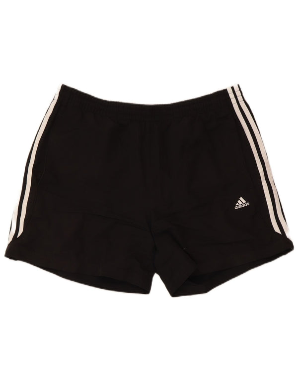 ADIDAS Mens Climalite Sport Shorts Large  Black Polyester